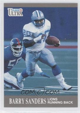 1991 Fleer Ultra - [Base] #169 - Barry Sanders