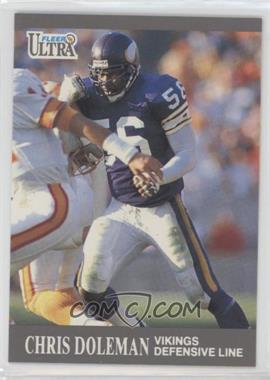 1991 Fleer Ultra - [Base] #194 - Chris Doleman