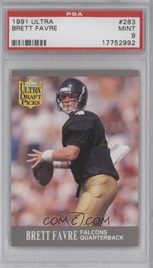 1991 Fleer Ultra - [Base] #283 - Brett Favre  [PSA 9 MINT]