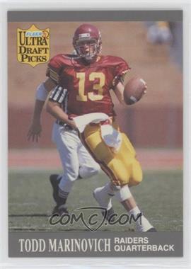 1991 Fleer Ultra - [Base] #287 - Todd Marinovich