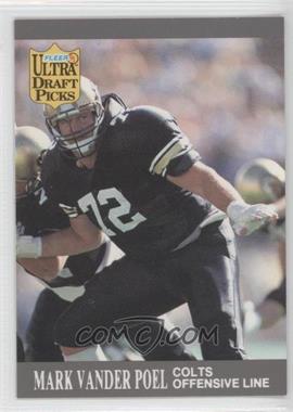 1991 Fleer Ultra - [Base] #296 - Mark Vander Poel