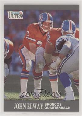 1991 Fleer Ultra - [Base] #35 - John Elway [Good to VG‑EX]