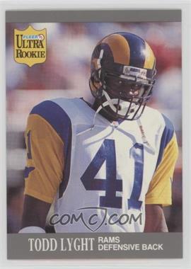 1991 Fleer Ultra Update - [Base] #U-45 - Todd Lyght