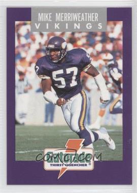 1991 Gatorade Minnesota Vikings - [Base] #3 - Mike Merriweather