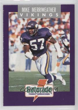 1991 Gatorade Minnesota Vikings - [Base] #3 - Mike Merriweather