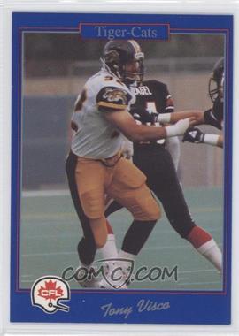 1991 Jogo CFL - [Base] #106 - Tony Visco