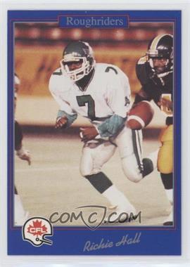 1991 Jogo CFL - [Base] #122 - Richie Hall