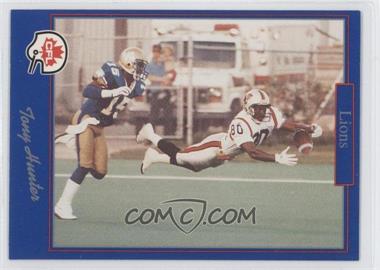 1991 Jogo CFL - [Base] #175 - Anthony Hunter