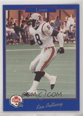 1991 Jogo CFL - [Base] #181 - Ken Pettway