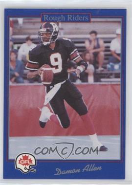 1991 Jogo CFL - [Base] #45 - Damon Allen