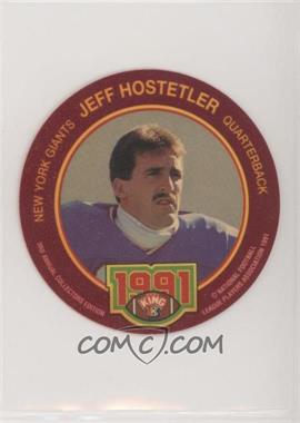 1991 King-B Collector's Edition Discs - [Base] #15 - Jeff Hostetler