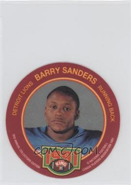 1991 King-B Collector's Edition Discs - [Base] #16 - Barry Sanders