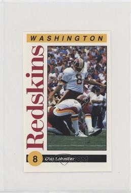 1991 Mobil Washington Redskins Police - [Base] #_CHLO - Chip Lohmiller