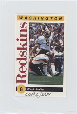 1991 Mobil Washington Redskins Police - [Base] #_CHLO - Chip Lohmiller