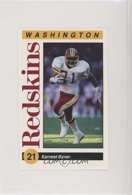 1991 Mobil Washington Redskins Police - [Base] #_EABY - Earnest Byner