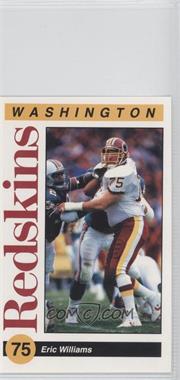 1991 Mobil Washington Redskins Police - [Base] #_ERWI - Eric Williams