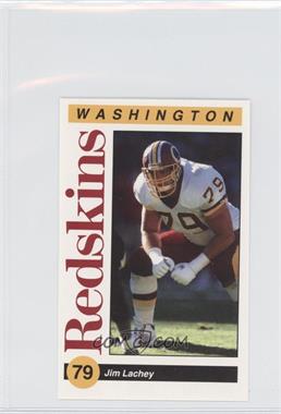 1991 Mobil Washington Redskins Police - [Base] #_JILA - Jim Lachey