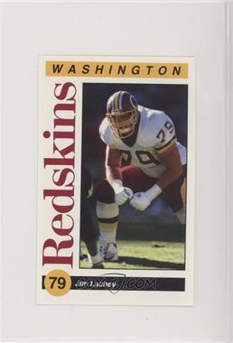 1991 Mobil Washington Redskins Police - [Base] #_JILA - Jim Lachey