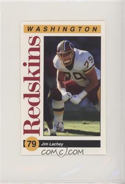 1991 Mobil Washington Redskins Police - [Base] #_JILA - Jim Lachey