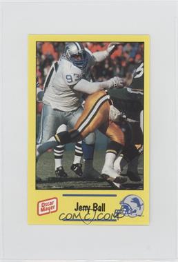 1991 Oscar Mayer Detroit Lions Police - [Base] #10 - Jerry Ball