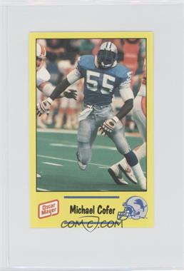 1991 Oscar Mayer Detroit Lions Police - [Base] #11 - Michael Cofer