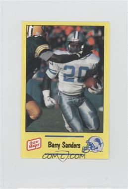 1991 Oscar Mayer Detroit Lions Police - [Base] #12 - Barry Sanders