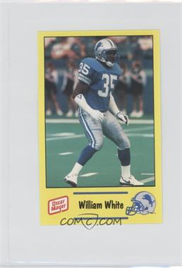 1991 Oscar Mayer Detroit Lions Police - [Base] #8 - William White