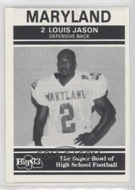 1991 PNC Big 33 Football Classic - [Base] #MD2 - Louis Jason