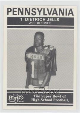 1991 PNC Big 33 Football Classic - [Base] #PA1 - Dietrich Jells