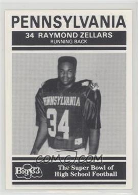 1991 PNC Big 33 Football Classic - [Base] #PA14 - Raymond Zellars