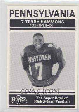 1991 PNC Big 33 Football Classic - [Base] #PA36 - Terry Hammons