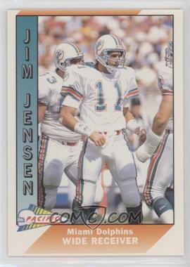 1991 Pacific - [Base] #281 - Jim C. Jensen (Jenson on Back)