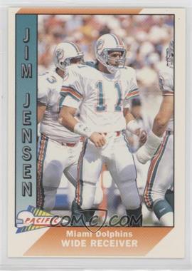 1991 Pacific - [Base] #281 - Jim C. Jensen (Jenson on Back)