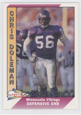 1991 Pacific - [Base] #287 - Chris Doleman