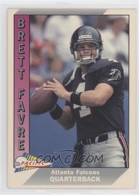 1991 Pacific - [Base] #551 - Brett Favre