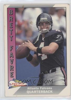 1991 Pacific - [Base] #551 - Brett Favre [Poor to Fair]