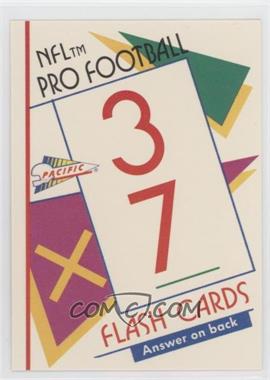 1991 Pacific Flash Cards - [Base] #21 - Deion Sanders