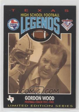 1991 Pepsi Texas High School Football Legends - [Base] #_GOWO - Gordon Wood