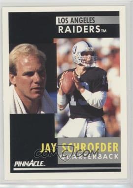 1991 Pinnacle - [Base] #10 - Jay Schroeder