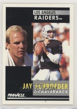 1991 Pinnacle - [Base] #10 - Jay Schroeder