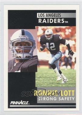 1991 Pinnacle - [Base] #13 - Ronnie Lott