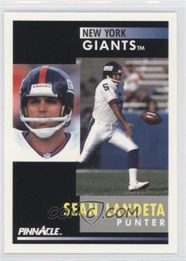 1991 Pinnacle - [Base] #14 - Sean Landeta