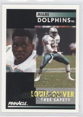 1991 Pinnacle - [Base] #26 - Louis Oliver