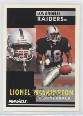 1991 Pinnacle - [Base] #272 - Lionel Washington [EX to NM]