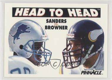 1991 Pinnacle - [Base] #352 - Barry Sanders, Joey Browner