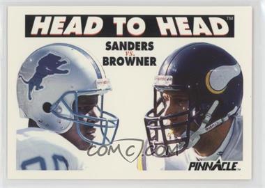 1991 Pinnacle - [Base] #352 - Barry Sanders, Joey Browner