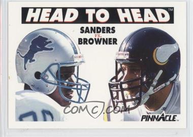 1991 Pinnacle - [Base] #352 - Barry Sanders, Joey Browner