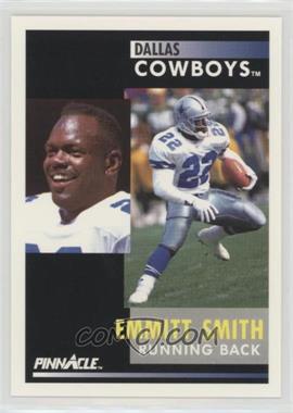 1991 Pinnacle - [Base] #42.2 - Emmitt Smith ("He held out" on back Promo)