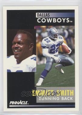 1991 Pinnacle - [Base] #42.2 - Emmitt Smith ("He held out" on back Promo)