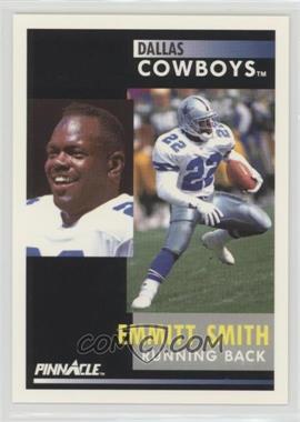 1991 Pinnacle - [Base] #42.2 - Emmitt Smith ("He held out" on back Promo)